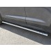 Руссталь HTO-002236 пороги труба 75х42 овал с проступью на Hyundai Tucson 2015