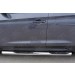 Руссталь HTT-0022343 пороги труба d76 с накладкой (вариант 3) на Hyundai Tucson 2015