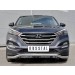 Руссталь HTZ-002228 защита переднего бампера d63 волна с надписью на Hyundai Tucson 2015