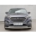 Руссталь HTZ-002229 защита переднего бампера d63 дуга-d42 дуга на Hyundai Tucson 2015