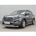 Руссталь HTZ-002229 защита переднего бампера d63 дуга-d42 дуга на Hyundai Tucson 2015