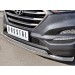 Руссталь HTZ-002232 защита переднего бампера d63 секция-75х42 дуга на Hyundai Tucson 2015