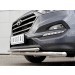 Руссталь HTZ-002233 защита переднего бампера d63 секция-d42 дуга на Hyundai Tucson 2015