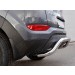 Руссталь HTZ-002240 защита заднего бампера d63 волна под машину на Hyundai Tucson 2015