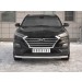 Руссталь HTZ-003097 защита переднего бампера d63 секции на Hyundai Tucson 2018-