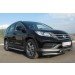 Руссталь HVL-001341 пороги труба d42 с листом) на Honda CR-V дв. 2.0 2013-