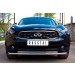 Руссталь IF7Z-0007001 защита переднего бампера d63/42 (дизель) на Infiniti FX 37-QX70 2010-