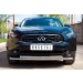 Руссталь IF7Z-0007011 защита переднего бампера d63/63 (дизель) на Infiniti FX 37-QX70 2010-