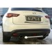 Руссталь IFZ-000282 защита заднего бампера d63 на Infiniti FX 35-50 2009-2012