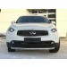 Руссталь IFZ-000284 защита переднего бампера d63 на Infiniti FX 35-50 2009-2012