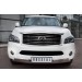 Руссталь INZ-000844 защита переднего бампера 75х42_(75х42)х2 овалы на Infiniti QX 56 2010-