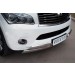 Руссталь INZ-000845 защита переднего бампера 75х42_(75х42)х2 с подъемом на Infiniti QX 56 2010-