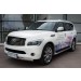 Руссталь INZ-000846 защита переднего бампера 75х42 овал на Infiniti QX 56 2010-
