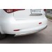 Руссталь INZ-000848 защита заднего бампера 75х42 овал на Infiniti QX 56 2010-