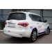 Руссталь INZ-000848 защита заднего бампера 75х42 овал на Infiniti QX 56 2010-