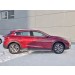 Руссталь IQX3O-002501 пороги труба 75х42 овал с проступью на Infiniti QX30 2016