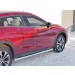 Руссталь IQX3T-0025001 пороги труба d63 (вариант 1) на Infiniti QX30 2016