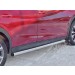 Руссталь IQX3T-0025002 пороги труба d63 (вариант 2) на Infiniti QX30 2016