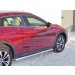 Руссталь IQX3T-0025003 пороги труба d63 (вариант 3) на Infiniti QX30 2016