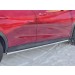 Руссталь IQX3T-0025031 пороги труба d42 (вариант 1) на Infiniti QX30 2016