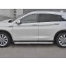 Руссталь IQX5L-0030823 пороги труба d63 с листом (лист нерж, проф. нерж) (вариант 3) на Infiniti QX50 2018- 