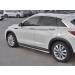Руссталь IQX5T-0030833 пороги труба d63 (вариант 3) на Infiniti QX50 2018- 