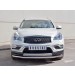 Руссталь IQX5Z-002350 защита переднего бампера d63 секция на Infiniti QX50 2016