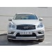 Руссталь IQX5Z-002351 защита переднего бампера d42 секция на Infiniti QX50 2016