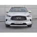 Руссталь IQX5Z-003075 защита переднего бампера d75х42 дуга на Infiniti QX50 2018- 