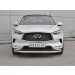 Руссталь IQX5Z-003079 защита переднего бампера d63 секции-d42х2 дуга на Infiniti QX50 2018- 