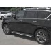 Руссталь IQX8T-003011 защита порогов d42 на Infiniti QX80 2018- 