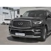 Руссталь IQX8Z-003009 защита переднего бампера d63 секции-d42 секции на Infiniti QX80 2018- 