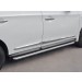 Руссталь IQXL-0026812 пороги труба d42 с листом (лист алюм, проф.сталь) (вариант 2) на Infiniti QX60 2016-