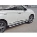 Руссталь IQXO-002680 пороги труба 120х60 овал с проступью на Infiniti QX60 2016-