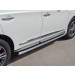 Руссталь IQXO-002680 пороги труба 120х60 овал с проступью на Infiniti QX60 2016-