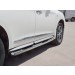Руссталь IQXT-0026833 пороги труба d76 с накладкой (вариант 3) на Infiniti QX60 2016-