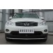 Руссталь IQXZ-001965 защита переднего бампера d42 (секции) на Infiniti QX 50 2014-
