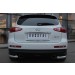 Руссталь IQXZ-001970 защита заднего бампера уголки d63(секции) на Infiniti QX 50 2014-