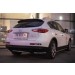 Руссталь IQXZ-001971 защита заднего бампера уголки d42 (секции) на Infiniti QX 50 2014-