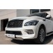 Руссталь IQXZ-002098 защита переднего бампера d75х42 (дуга) на Infiniti QX 80 2014
