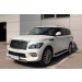 Руссталь IQXZ-002098 защита переднего бампера d75х42 (дуга) на Infiniti QX 80 2014