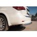 Руссталь IQXZ-002102 защита заднего бампера d76 (дуга) на Infiniti QX 80 2014