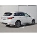 Руссталь IQXZ-002684 защита заднего бампера d75х42 дуга на Infiniti QX60 2016-