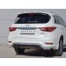 Руссталь IQXZ-002685 защита заднего бампера d63 волна на Infiniti QX60 2016-