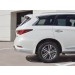Руссталь IQXZ-002687 защита заднего бампера d63 секции с надписью на Infiniti QX60 2016-