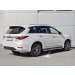 Руссталь IQXZ-002689 защита заднего бампера уголки d63 секции на Infiniti QX60 2016-