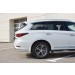 Руссталь IQXZ-002689 защита заднего бампера уголки d63 секции на Infiniti QX60 2016-