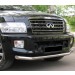 Руссталь IQZ-000322 защита переднего бампера d76 на Infiniti QX 56 2004-2009