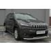 Руссталь JCT-001986 пороги труба d63 (секции) на Jeep Cherokee 2014-