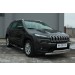 Руссталь JCT-0019871 пороги труба d76 с накладкой (вариант 1) на Jeep Cherokee 2014-